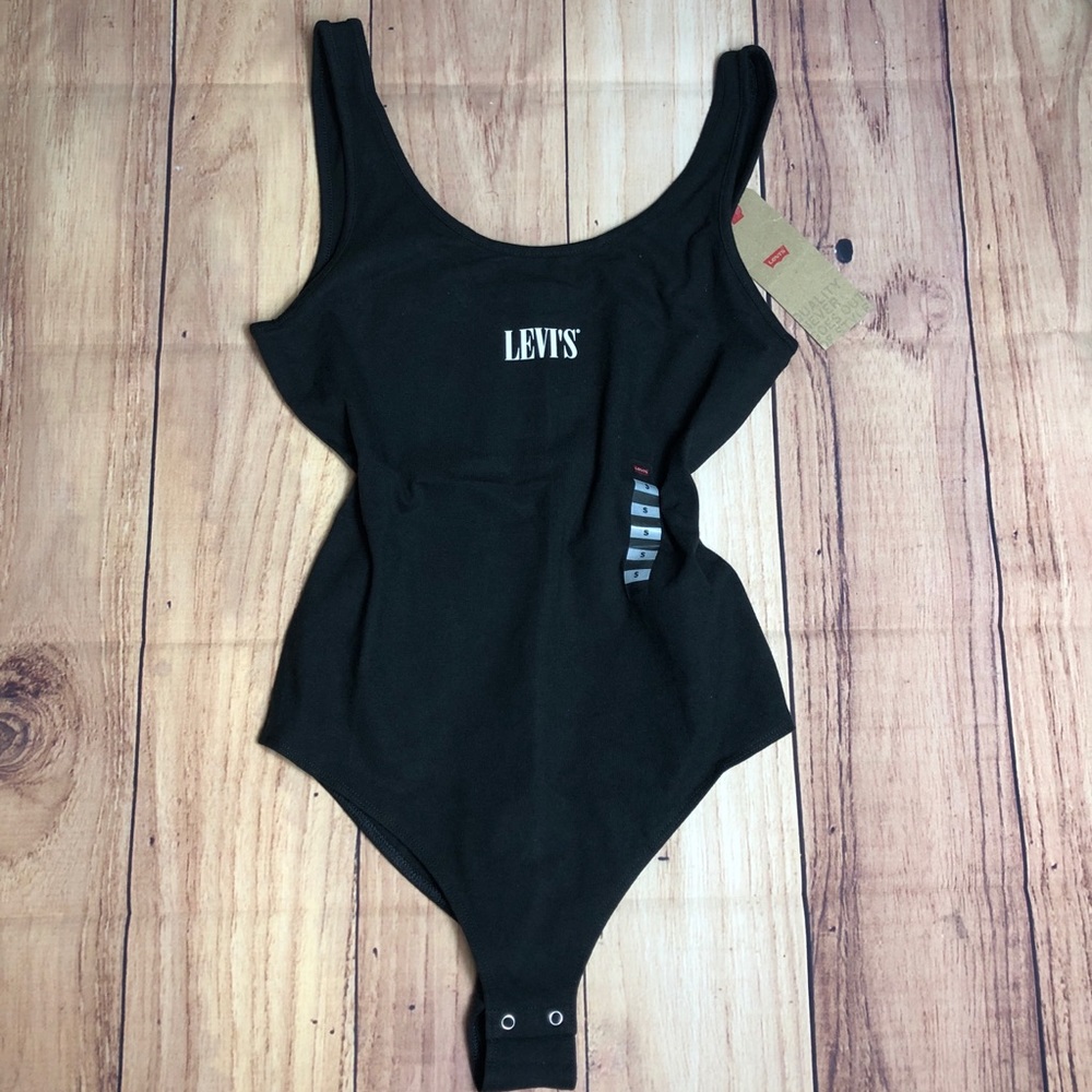 LEVI’s | Black Logo Body Suit